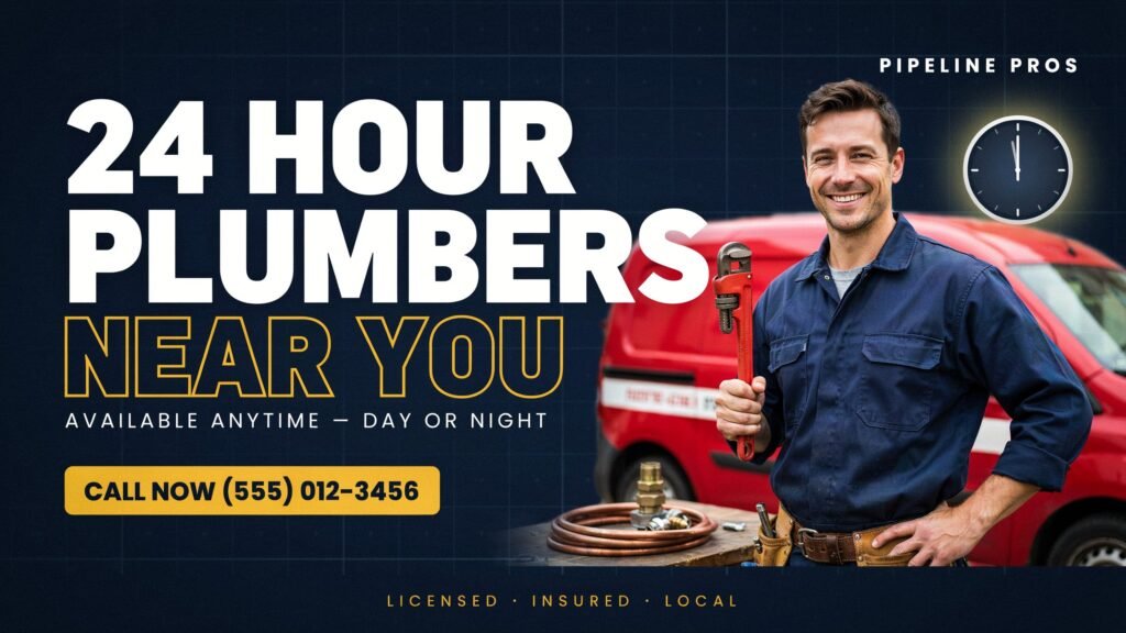 24 Hour Plumbers Near Me